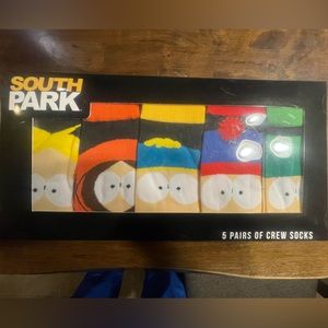 Pack of 5 South Park socks